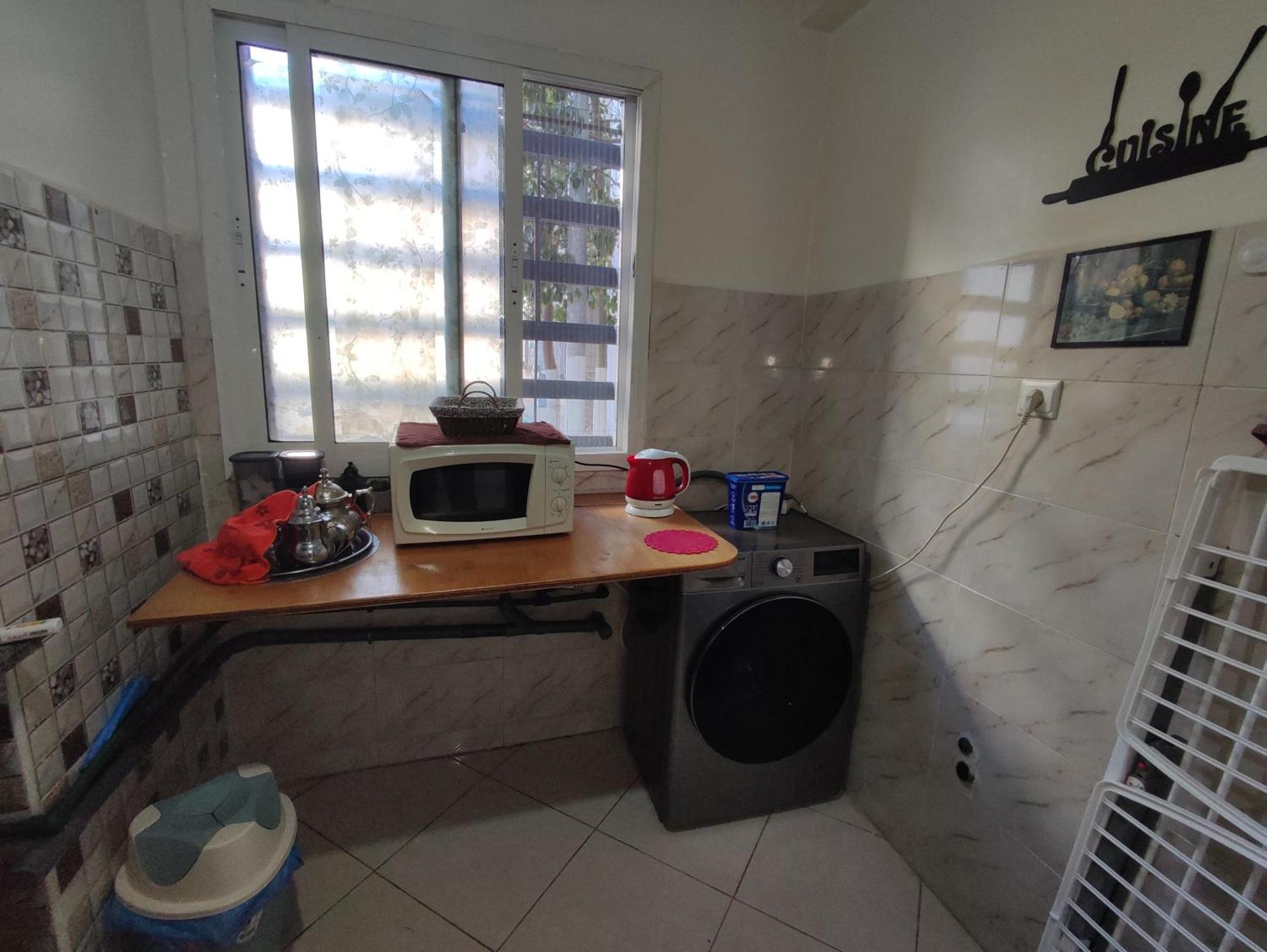 Superbe appartement au rez-de-chaussée avec clim mobile,parking et wifi gratuit Casa Blanca Exterior foto